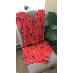 Red Romper from Old Navy